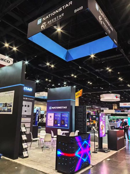 2025 美国InfoComm | 国星光电全球首发AS面板!Micro/Mini LED 矩阵闪耀奥兰多