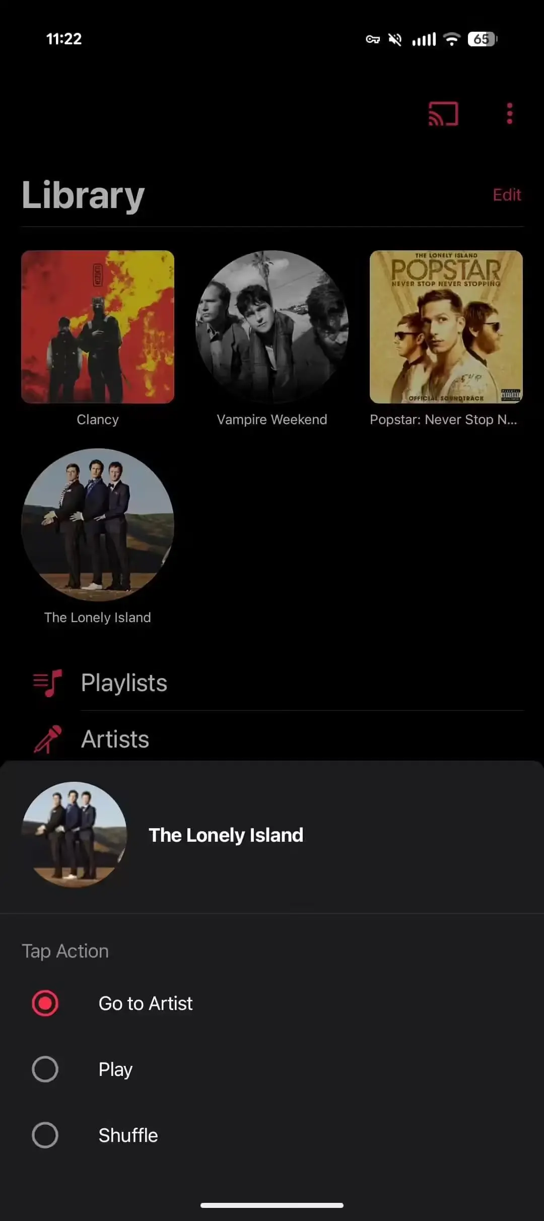 安卓5.0版苹果Apple Music抢先体验:调整按钮、置顶音乐